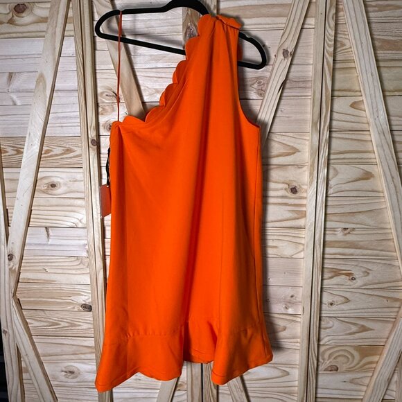 NWT, Extra Large, Orange, Single Strap, Mini Dress - Picture 5 of 8
